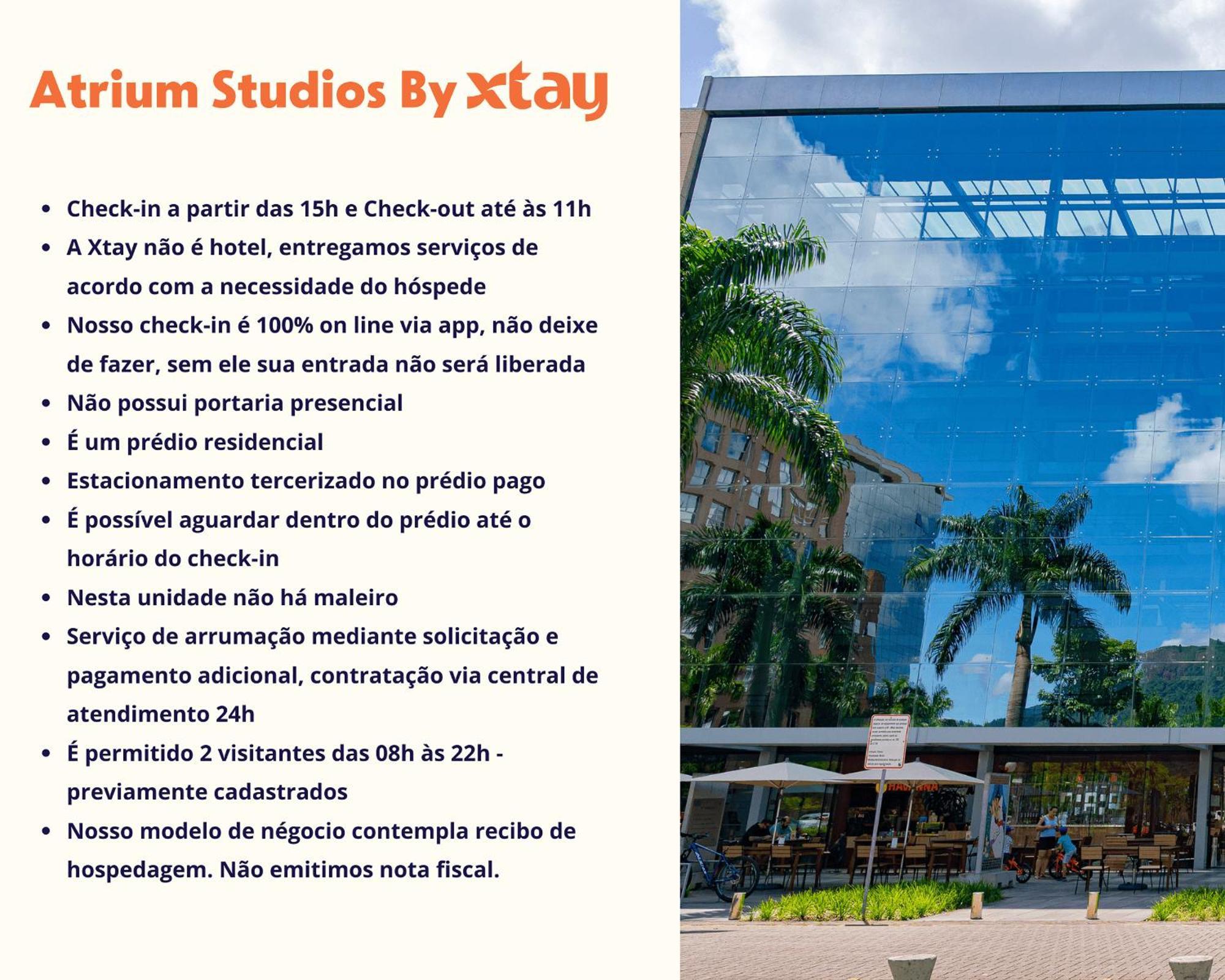 Atrium Studios By Xtay Em Palhoca Exterior photo